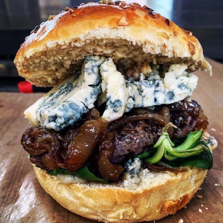 blue oncle flamme burger